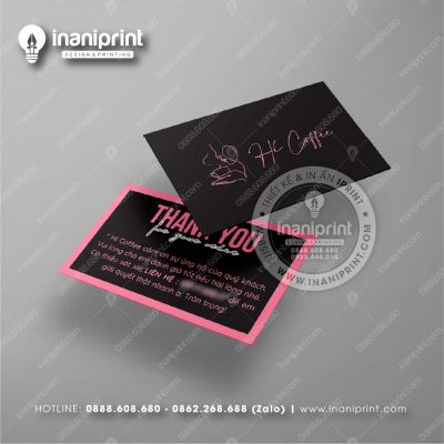 Mẫu Card Visit Quán Cà Phê, Name Card Tiệm Cà Phê, Danh Thiếp Quán Cà Phê Đẹp Giá Rẻ