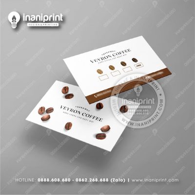 Mẫu Card Visit Quán Cà Phê, Name Card Tiệm Cà Phê, Danh Thiếp Quán Cà Phê Đẹp Giá Rẻ