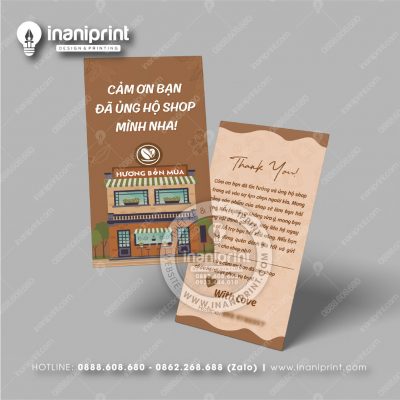 Mẫu Card Visit Quán Cà Phê, Name Card Tiệm Cà Phê, Danh Thiếp Quán Cà Phê Đẹp Giá Rẻ