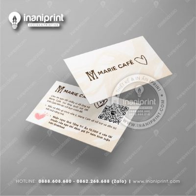 Mẫu Card Visit Quán Cà Phê, Name Card Tiệm Cà Phê, Danh Thiếp Quán Cà Phê Đẹp Giá Rẻ