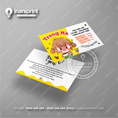 Mẫu Card Visit Quán Cà Phê, Name Card Tiệm Cà Phê, Danh Thiếp Quán Cà Phê Đẹp Giá Rẻ