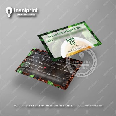 Mẫu Card Visit Quán Cà Phê, Name Card Tiệm Cà Phê, Danh Thiếp Quán Cà Phê Đẹp Giá Rẻ