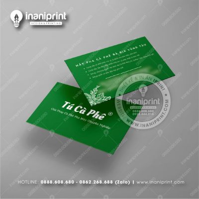 Mẫu Card Visit Quán Cà Phê, Name Card Tiệm Cà Phê, Danh Thiếp Quán Cà Phê Đẹp Giá Rẻ