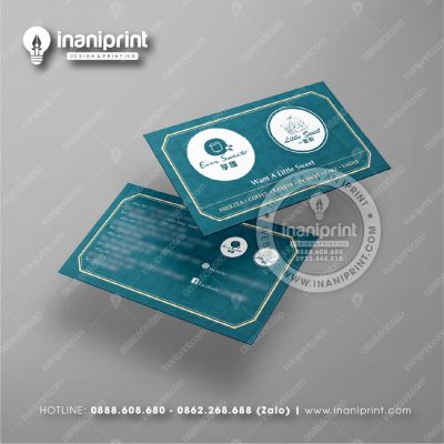 Mẫu Card Visit Quán Cà Phê, Name Card Tiệm Cà Phê, Danh Thiếp Quán Cà Phê Đẹp Giá Rẻ