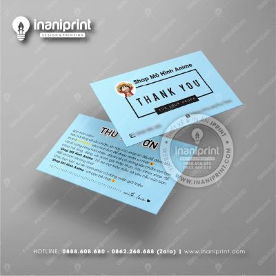 Mẫu Card Visit Shop Đồ Chơi, Name Card Tiệm Đồ Chơi, Danh Thiếp Shop Đồ Chơi Đẹp Giá Rẻ