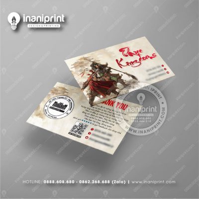 Mẫu Card Visit Shop Đồ Chơi, Name Card Tiệm Đồ Chơi, Danh Thiếp Shop Đồ Chơi Đẹp Giá Rẻ