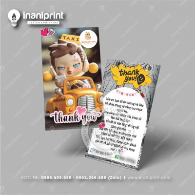 Mẫu Card Visit Shop Đồ Chơi, Name Card Tiệm Đồ Chơi, Danh Thiếp Shop Đồ Chơi Đẹp Giá Rẻ