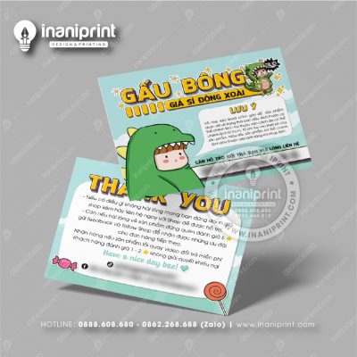 Mẫu Card Visit Shop Đồ Chơi, Name Card Tiệm Đồ Chơi, Danh Thiếp Shop Đồ Chơi Đẹp Giá Rẻ