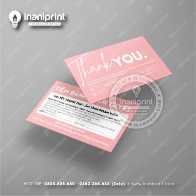 Mẫu Card Visit Tiệm Bánh, Name Card Shop Bánh, Danh Thiếp Tiệm Bánh Đẹp Giá Rẻ