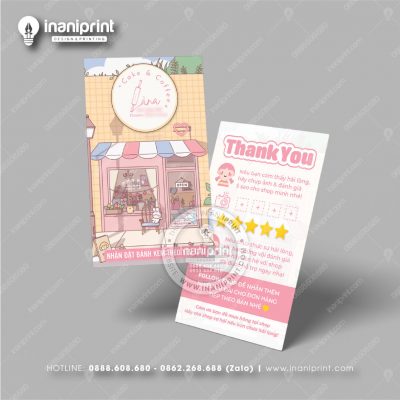 Mẫu Card Visit Tiệm Bánh, Name Card Shop Bánh, Danh Thiếp Tiệm Bánh Đẹp Giá Rẻ