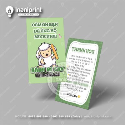 Mẫu Card Visit Tiệm Bánh, Name Card Shop Bánh, Danh Thiếp Tiệm Bánh Đẹp Giá Rẻ