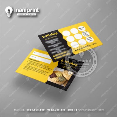 Mẫu Card Visit Tiệm Bánh, Name Card Shop Bánh, Danh Thiếp Tiệm Bánh Đẹp Giá Rẻ