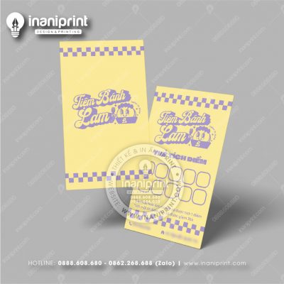 Mẫu Card Visit Tiệm Bánh, Name Card Shop Bánh, Danh Thiếp Tiệm Bánh Đẹp Giá Rẻ