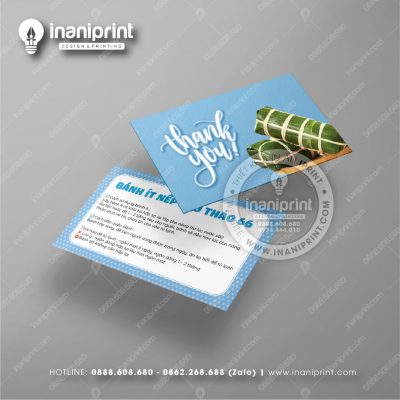 Mẫu Card Visit Tiệm Bánh, Name Card Shop Bánh, Danh Thiếp Tiệm Bánh Đẹp Giá Rẻ