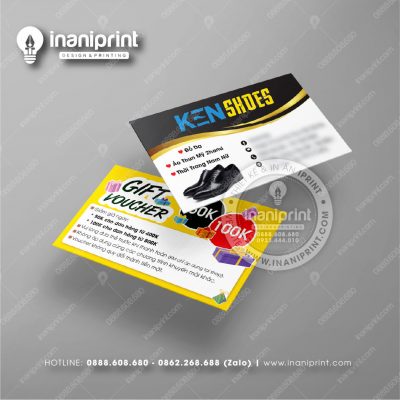 Mẫu Card Visit Shop Giày Dép, Name Card Tiệm Giày Dép, Danh Thiếp Shop Giày Dép Đẹp Giá Rẻ