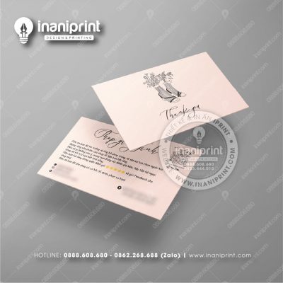 Mẫu Card Visit Shop Giày Dép, Name Card Tiệm Giày Dép, Danh Thiếp Shop Giày Dép Đẹp Giá Rẻ