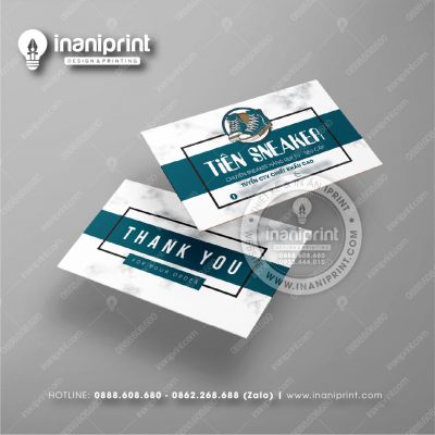 Mẫu Card Visit Shop Giày Dép, Name Card Tiệm Giày Dép, Danh Thiếp Shop Giày Dép Đẹp Giá Rẻ