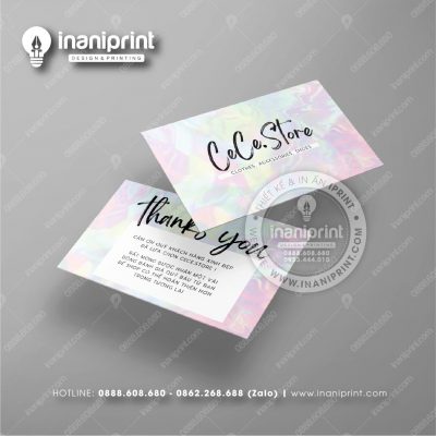 Mẫu Card Visit Shop Giày Dép, Name Card Tiệm Giày Dép, Danh Thiếp Shop Giày Dép Đẹp Giá Rẻ