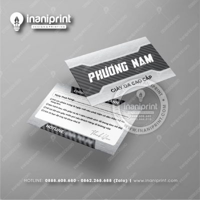Mẫu Card Visit Shop Giày Dép, Name Card Tiệm Giày Dép, Danh Thiếp Shop Giày Dép Đẹp Giá Rẻ