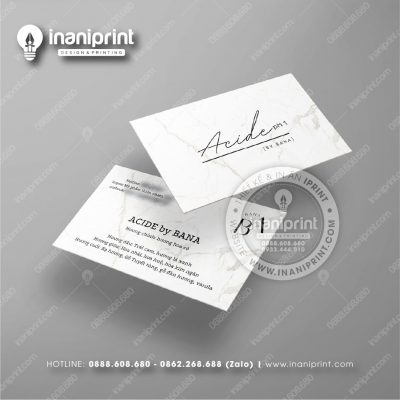 Mẫu Card Visit Shop Mỹ Phẩm, Name Card Tiệm Mỹ Phẩm, Danh Thiếp Shop Mỹ Phẩm Đẹp Giá Rẻ
