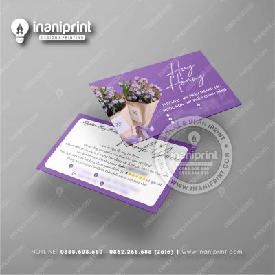 Mẫu Card Visit Shop Mỹ Phẩm, Name Card Tiệm Mỹ Phẩm, Danh Thiếp Shop Mỹ Phẩm Đẹp Giá Rẻ