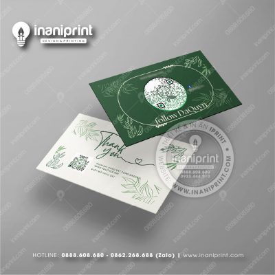 Mẫu Card Visit Shop Mỹ Phẩm, Name Card Tiệm Mỹ Phẩm, Danh Thiếp Shop Mỹ Phẩm Đẹp Giá Rẻ