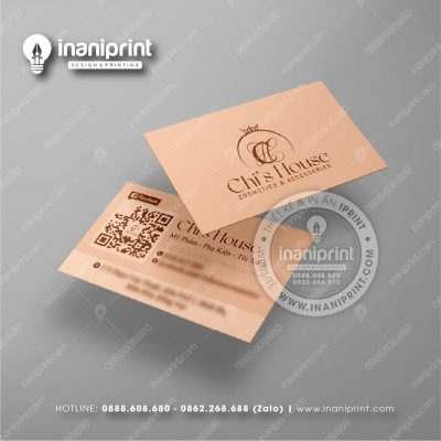 Mẫu Card Visit Shop Mỹ Phẩm, Name Card Tiệm Mỹ Phẩm, Danh Thiếp Shop Mỹ Phẩm Đẹp Giá Rẻ