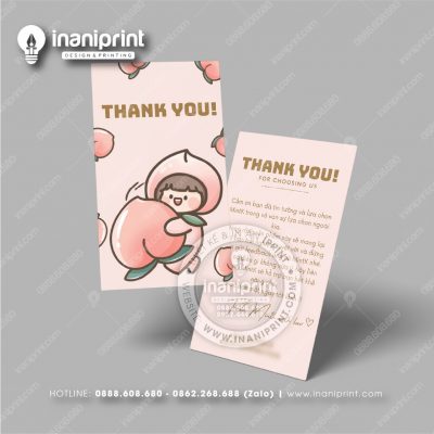 Mẫu Card Visit Shop Mỹ Phẩm, Name Card Tiệm Mỹ Phẩm, Danh Thiếp Shop Mỹ Phẩm Đẹp Giá Rẻ