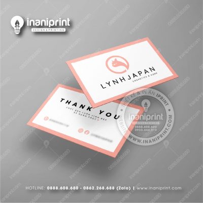 Mẫu Card Visit Shop Mỹ Phẩm, Name Card Tiệm Mỹ Phẩm, Danh Thiếp Shop Mỹ Phẩm Đẹp Giá Rẻ