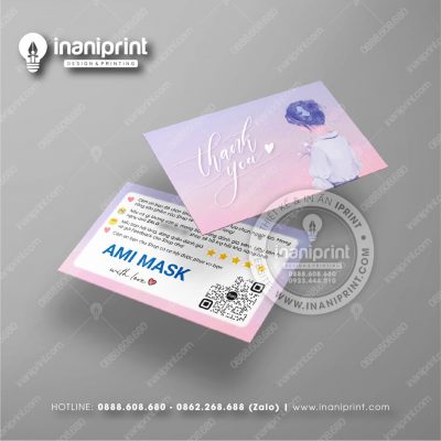 Mẫu Card Visit Shop Mỹ Phẩm, Name Card Tiệm Mỹ Phẩm, Danh Thiếp Shop Mỹ Phẩm Đẹp Giá Rẻ