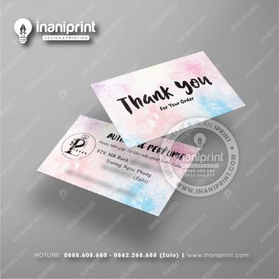 Mẫu Card Visit Shop Mỹ Phẩm, Name Card Tiệm Mỹ Phẩm, Danh Thiếp Shop Mỹ Phẩm Đẹp Giá Rẻ