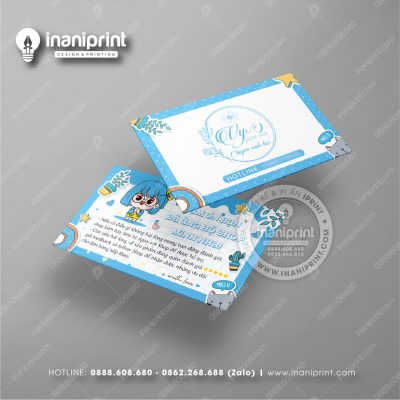 Mẫu Card Visit Nails Shop, Name Card Tiệm Nails, Danh Thiếp Shop Nails Đẹp Giá Rẻ