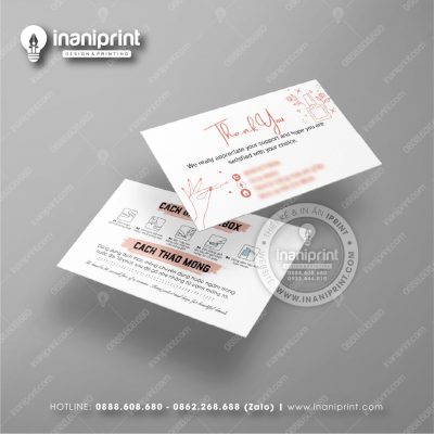 Mẫu Card Visit Nails Shop, Name Card Tiệm Nails, Danh Thiếp Shop Nails Đẹp Giá Rẻ