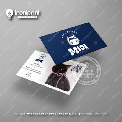 Mẫu Card Visit Nails Shop, Name Card Tiệm Nails, Danh Thiếp Shop Nails Đẹp Giá Rẻ