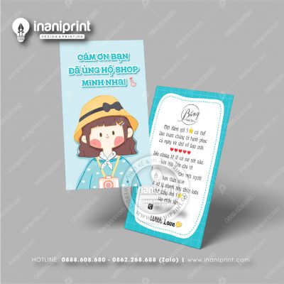 Mẫu Card Visit Nails Shop, Name Card Tiệm Nails, Danh Thiếp Shop Nails Đẹp Giá Rẻ