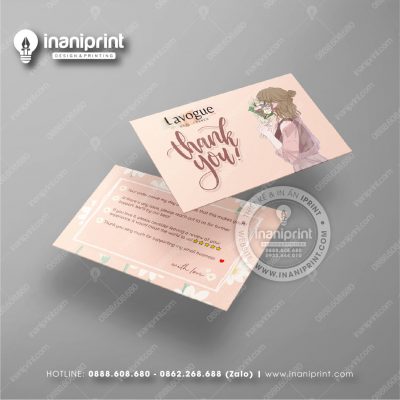 Mẫu Card Visit Nails Shop, Name Card Tiệm Nails, Danh Thiếp Shop Nails Đẹp Giá Rẻ