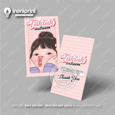 Mẫu Card Visit Nails Shop, Name Card Tiệm Nails, Danh Thiếp Shop Nails Đẹp Giá Rẻ