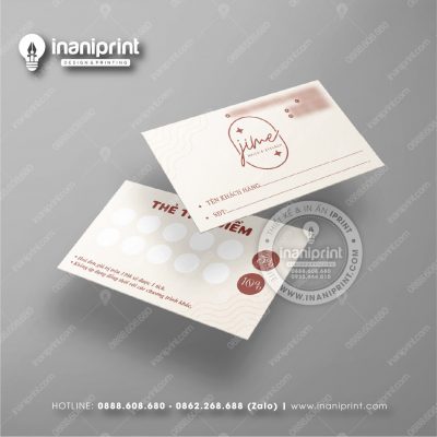 Mẫu Card Visit Nails Shop, Name Card Tiệm Nails, Danh Thiếp Shop Nails Đẹp Giá Rẻ