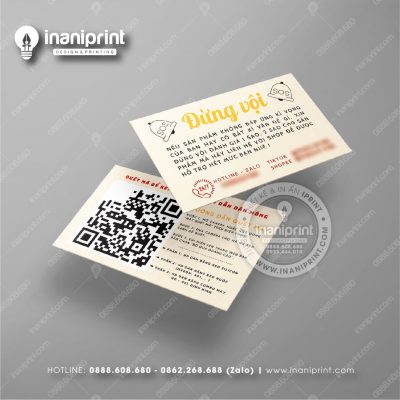 Mẫu Card Visit Nails Shop, Name Card Tiệm Nails, Danh Thiếp Shop Nails Đẹp Giá Rẻ