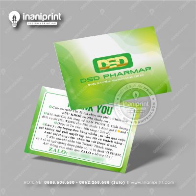 Mẫu Card Visit Nhà Thuốc, Name Card Tiệm Thuốc, Danh Thiếp Tiệm Thuốc Đẹp Giá Rẻ