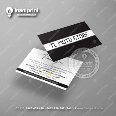 Mẫu Card Visit Shop Phụ Kiện Xe, Name Card Tiệm Phụ Kiện Xe, Danh Thiếp Shop Phụ Kiện Xe Đẹp Giá Rẻ