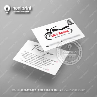 Mẫu Card Visit Shop Phụ Kiện Xe Máy, Name Card Tiệm Phụ Kiện Xe Máy, Danh Thiếp Shop Phụ Kiện Xe Máy Đẹp Giá Rẻ