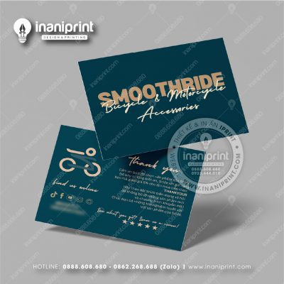 Mẫu Card Visit Shop Phụ Kiện Xe Máy, Name Card Tiệm Phụ Kiện Xe Máy, Danh Thiếp Shop Phụ Kiện Xe Máy Đẹp Giá Rẻ