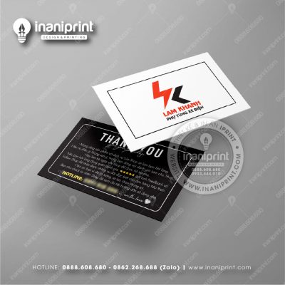 Mẫu Card Visit Shop Phụ Kiện Xe Máy, Name Card Tiệm Phụ Kiện Xe Máy, Danh Thiếp Shop Phụ Kiện Xe Máy Đẹp Giá Rẻ