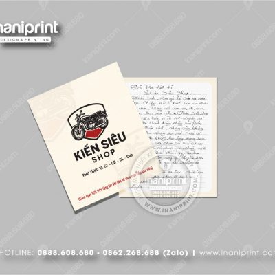 Mẫu Card Visit Shop Phụ Kiện Xe Máy, Name Card Tiệm Phụ Kiện Xe Máy, Danh Thiếp Shop Phụ Kiện Xe Máy Đẹp Giá Rẻ