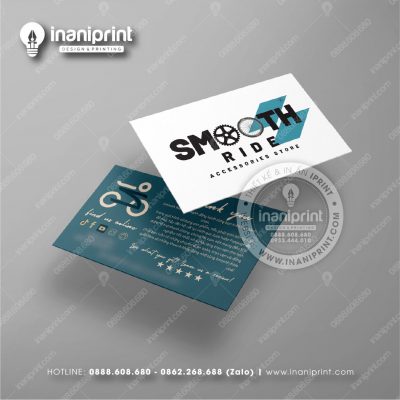 Mẫu Card Visit Shop Phụ Kiện Xe Máy, Name Card Tiệm Phụ Kiện Xe Máy, Danh Thiếp Shop Phụ Kiện Xe Máy Đẹp Giá Rẻ
