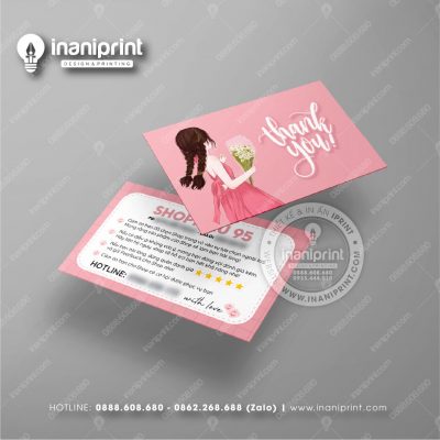 Mẫu Card Visit Shop Quần Áo, Name Card Tiệm Quần Áo, Danh Thiếp Shop Thời Trang Đẹp Giá Rẻ