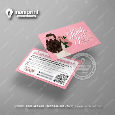 Mẫu Card Visit Shop Quần Áo, Name Card Tiệm Quần Áo, Danh Thiếp Shop Thời Trang Đẹp Giá Rẻ
