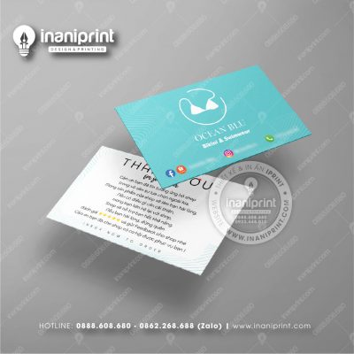 Mẫu Card Visit Shop Quần Áo, Name Card Tiệm Quần Áo, Danh Thiếp Shop Thời Trang Đẹp Giá Rẻ