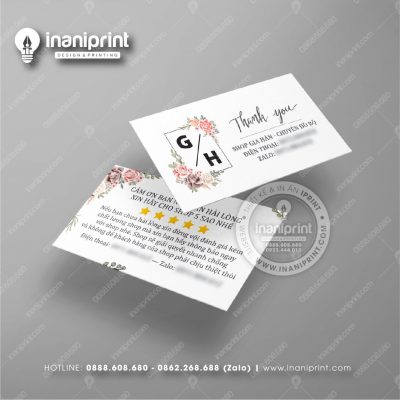 Mẫu Card Visit Shop Quần Áo, Name Card Tiệm Quần Áo, Danh Thiếp Shop Thời Trang Đẹp Giá Rẻ
